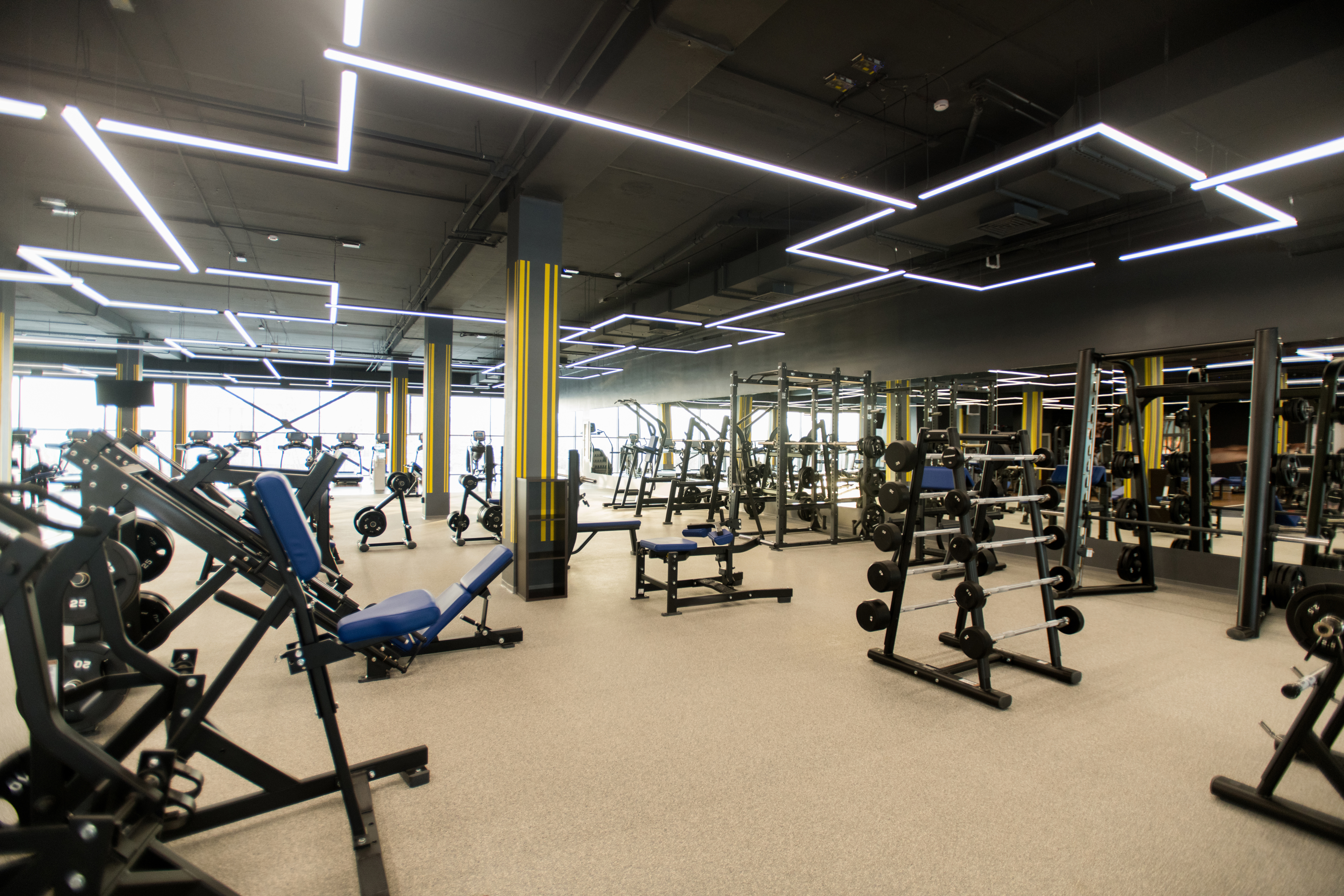 Beautiful modern gym